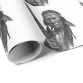 Black & White Geronimo Cadeaupapier (Rol Hoek)