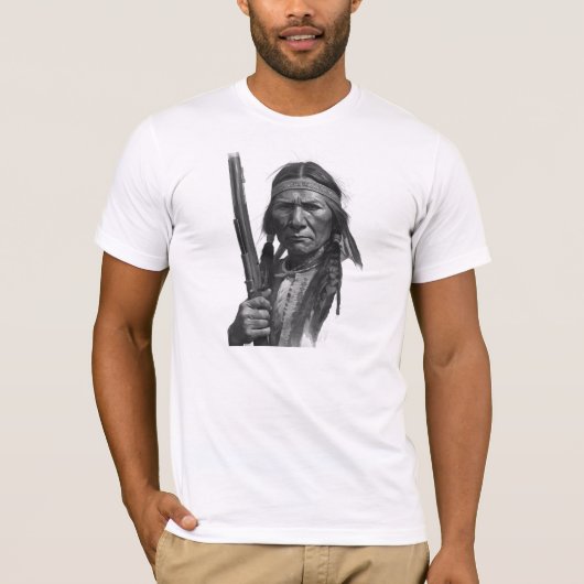 Black & White Geronimo T-shirt (Voorkant)
