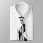 Black White Gold Plays Mannen Stropdas (Gebonden)