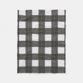 Black White Gold Pset Fleece Blanket (Voorkant)