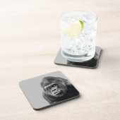 Black White Gorilla Bier Onderzetter (Rechterzijde)
