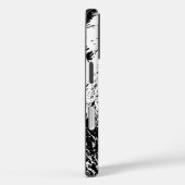 Black & White Gorilla Case-Mate iPhone Case (Achterkant / Rechts)