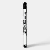 Black & White Gorilla Case-Mate iPhone Case (Achterkant / Links)