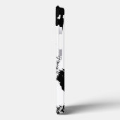 Black & White Gorilla Case-Mate iPhone Case (Achterkant / Links)