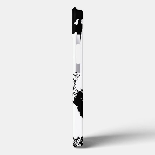 Black & White Gorilla Case-Mate iPhone Case (Achterkant / Links)