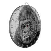 Black White Gorilla Dartbord (Voorkant Links)