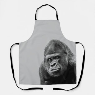 Black White Gorilla Schort