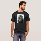 Black White Gorilla T-shirt (Voorkant volledig)