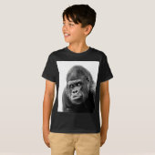 Black White Gorilla T-shirt (Voorkant volledig)