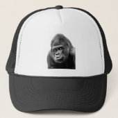 Black White Gorilla Trucker Pet (Voorkant)