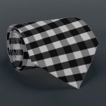 Black White Gray Checkerboard Stropdas<br><div class="desc">Great gift ideas for birthday,  Christmas,  Father's Day ... </div>