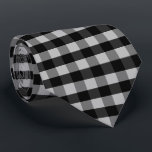 Black White Gray Checkerboard Stropdas<br><div class="desc">Great gift ideas for birthday, Christmas, Father's Day ... </div>