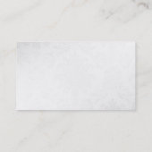 Black White Grey Pattern Visitekaartje (Achterkant)