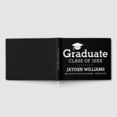 Black White High School College-diploma op maat Gastenboek (Volledig)