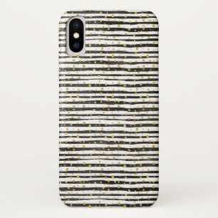 Black White Hoesje-Mate Barely Daar iPhone X Hoesj iPhone X Hoesje