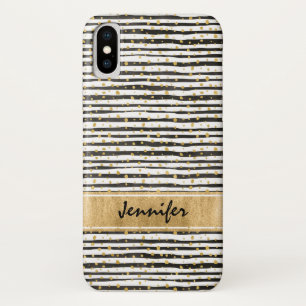 Black White Hoesje-Mate Barely Daar iPhone X Hoesj Case-Mate iPhone Case