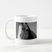 Black White Horse Eye Artwork Koffiemok (Links)