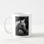 Black White Horse Koffiemok (Links)