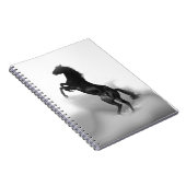 Black White Horse Notitieboek (Rechterzijde)