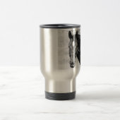 Black White Horse Reisbeker (Center)