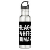 Black White Human Waterfles (Voorkant)