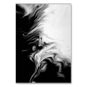 Black & White Ink Art Wedding Invitation Kaart (Achterkant)