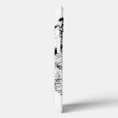 Black White Ink Artwork Wolf Case-Mate iPhone Case (Achterkant / Rechts)