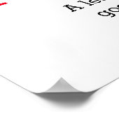 Black White Inspirerend Leadership Wolf Pop Art Poster (Hoek)