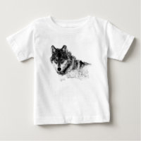 Black White Inspirerend Wolf Eyes