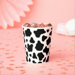 Black White Koe Pattern Cowgirl Papieren Bekers<br><div class="desc">Koe patterned paper cups for cowgirl themed party,  barnthemed party,  and boerderij-themed party. Cowgirl disco bachelorette papieren bekertjes met zwart-wit koe patroon. Cowgirl paper cups in zwart-wit.</div>
