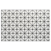 Black White Lattice Patroon Stof (Yard (91,4 cm))