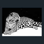 Black White Leopard Poster Pop Art Wild Animal<br><div class="desc">Gezicht op Posters Prints van luipaard - Motivatie moed / vertrouwenwekkende Pop Art Leopard Head / Portrait Digital Animal Artwork - Leopard Eyes Pop Art Afbeelding</div>