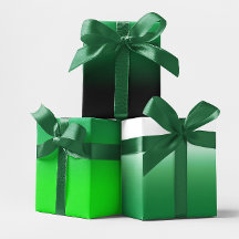 Black White Limoen en Kelly Green Ombre Mix