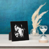 Black White Lion - Animal Pop Art Fotoplaat (Insitu)