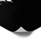 Black White Lion - Animal Pop Art Poster (Hoek)