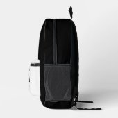 Black White Logo Branding Promotionele zaken Bedrukte Rugzak (Rechts)