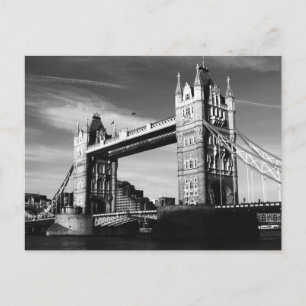 Black & White London Tower Bridge Briefkaart