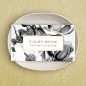 Black White Magnolia Botanical Visitekaartje