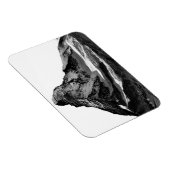 Black & White Matterhorn North Face Magneet (Rechterzijde)