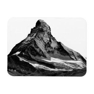 Black & White Matterhorn North Face Magneet