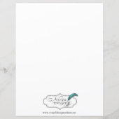 Black White Modern Circle Posh Wedding Menu (Achterkant)