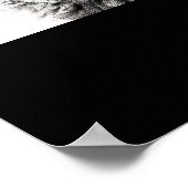 Black White Motivatie Leadership Wolf Poster (Hoek)