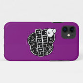 Black & White Mr Greedy Case-Mate iPhone Case (Achterkant (horizontaal))