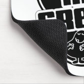 Black & White Mr Greedy Muismat (Hoek)