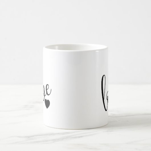 Black & White Mug Koffiemok (Center)