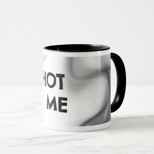 Black & White Mug Mok (Voorkant rechts)