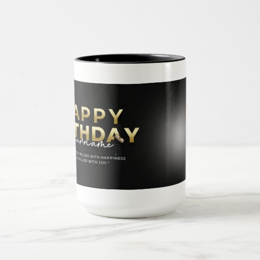 Black & white Mug Mok (Midden)