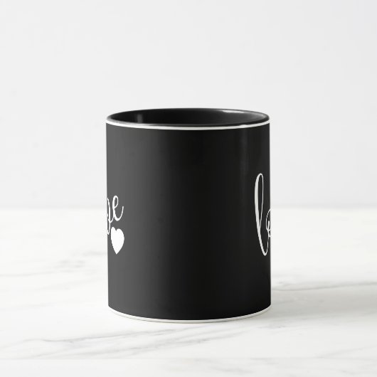 Black & White Mug Mok (Midden)