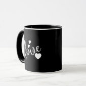 Black & White Mug Mok (Voorkant links)