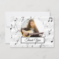 Black White Music Note Pattern Musician Foto